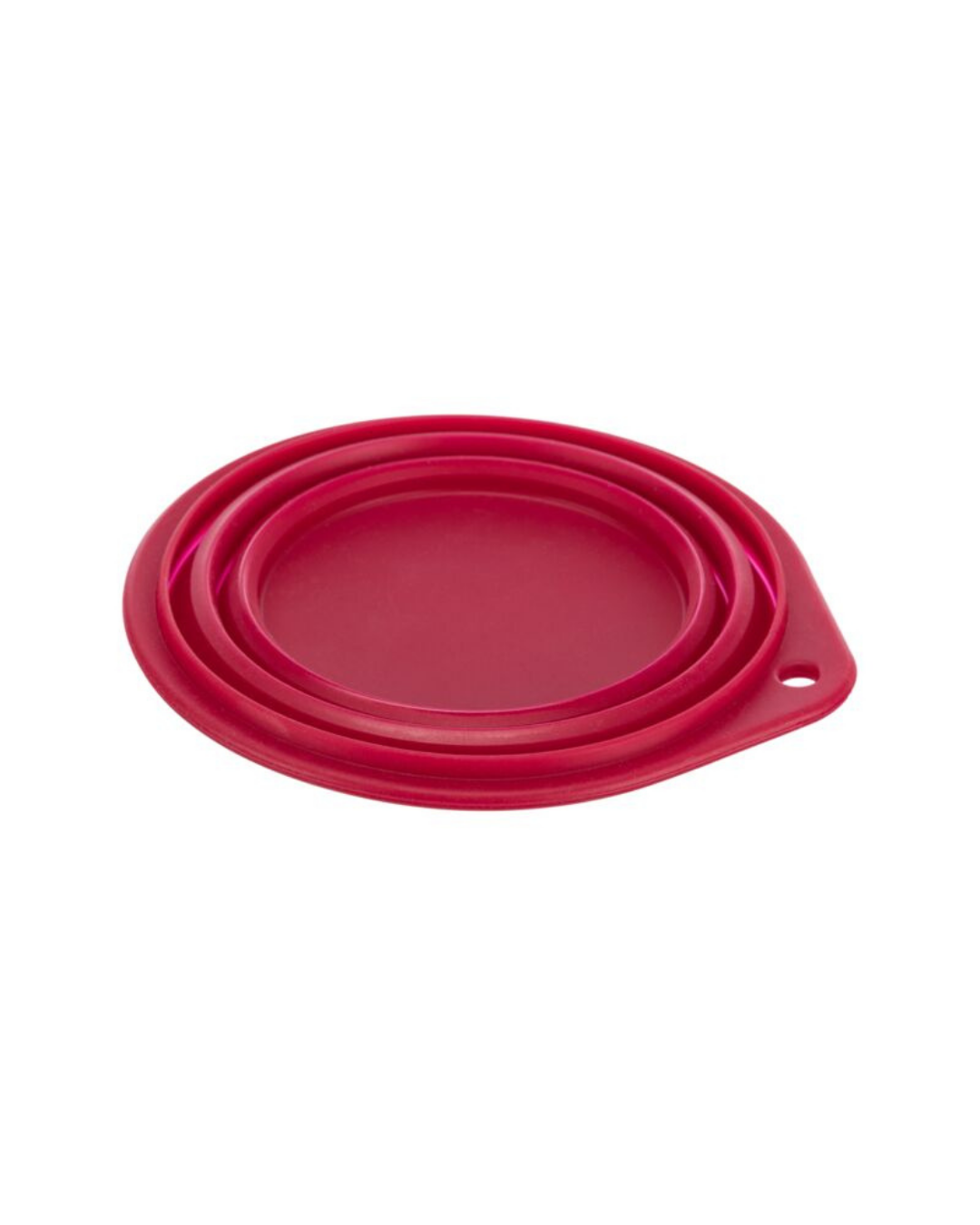 Voer/Waterbak voor Onderweg - 1L Rood