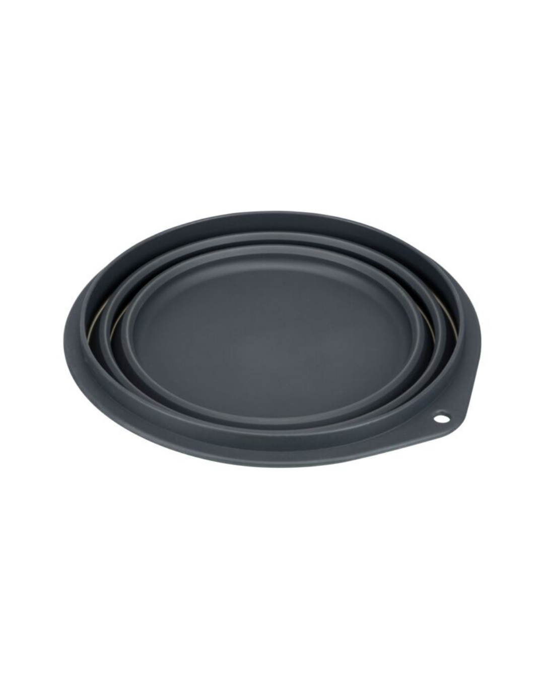 Voer/Waterbak voor Onderweg - 1L Grijs