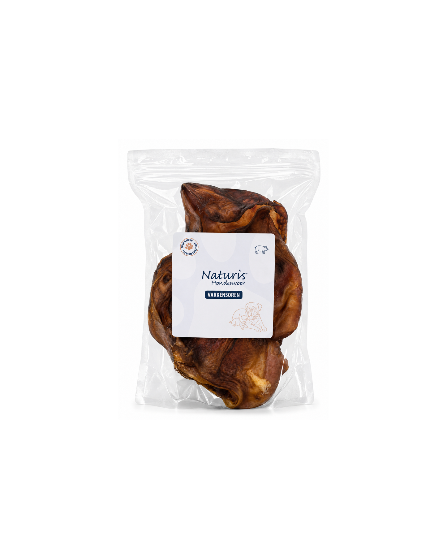 Naturis Varkensoren Medium naturel 5 stuks