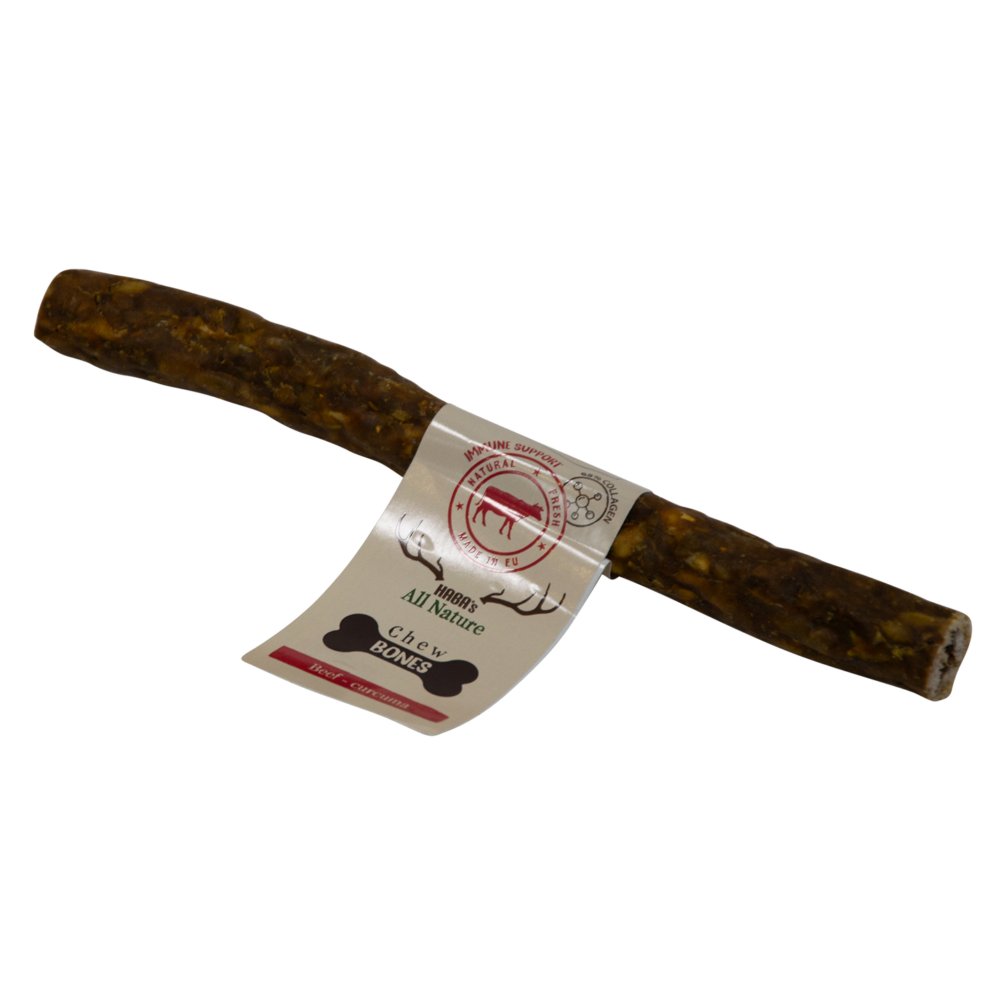 Kauwstick Rund met curcuma - 46g