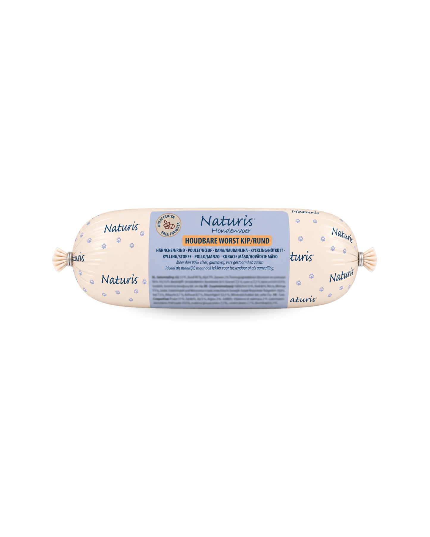 Naturis saucisse longue conservation Poulet/bœuf 650 gr