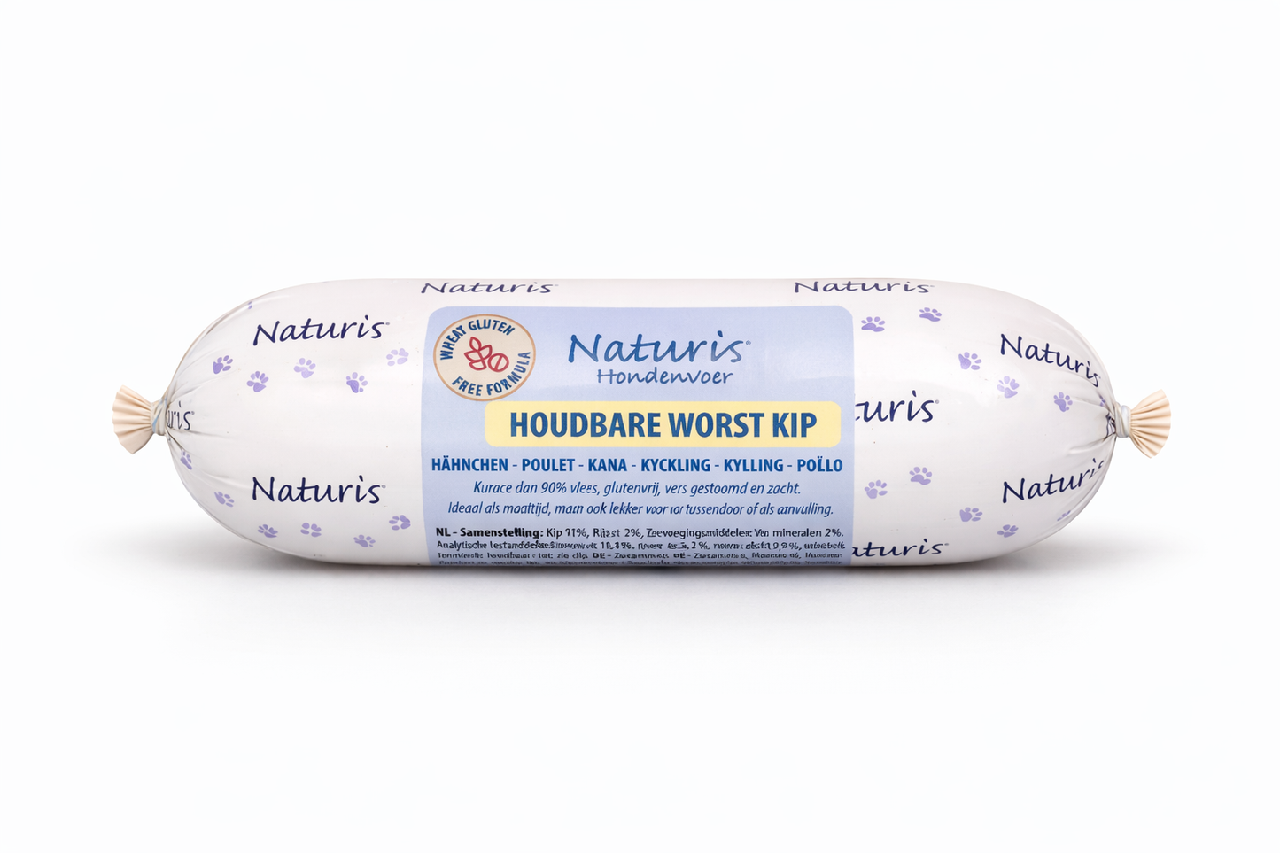 Naturis saucisse longue conservation Poulet 650 gr