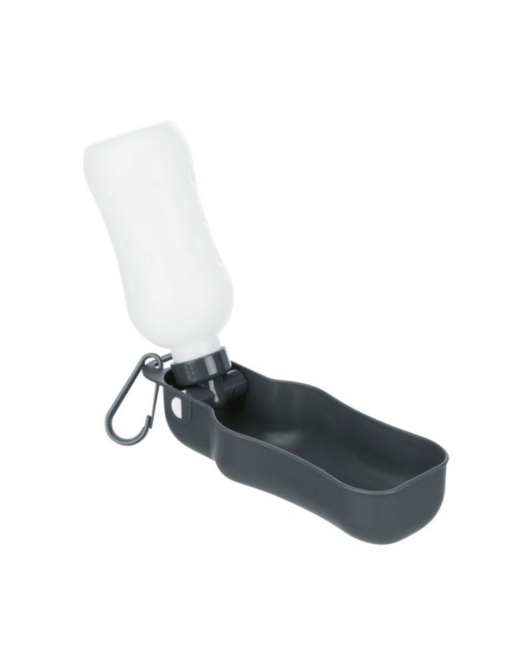 Fles met waterbak - Grijs 700ml