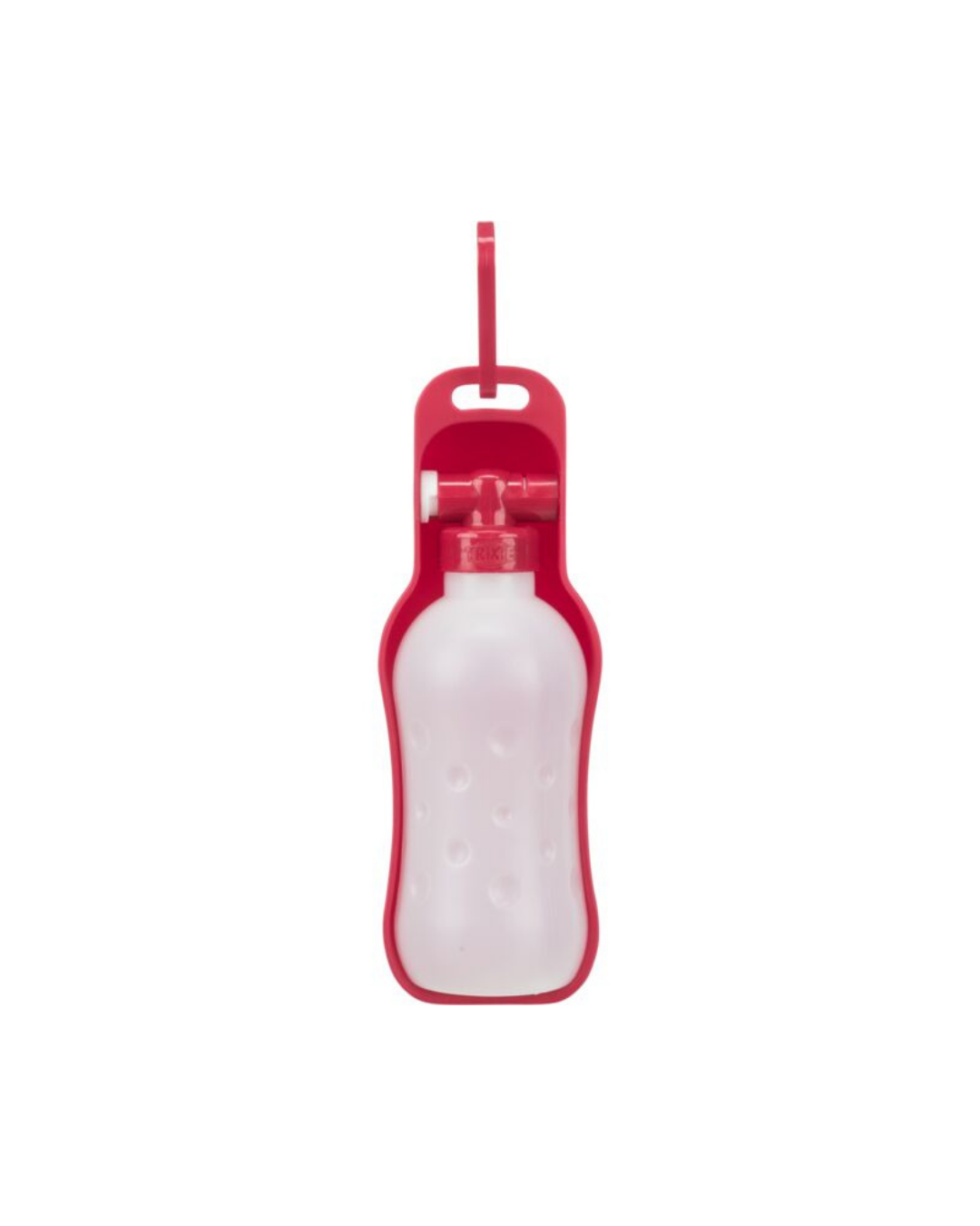 Fles met waterbak - 700ml Rood