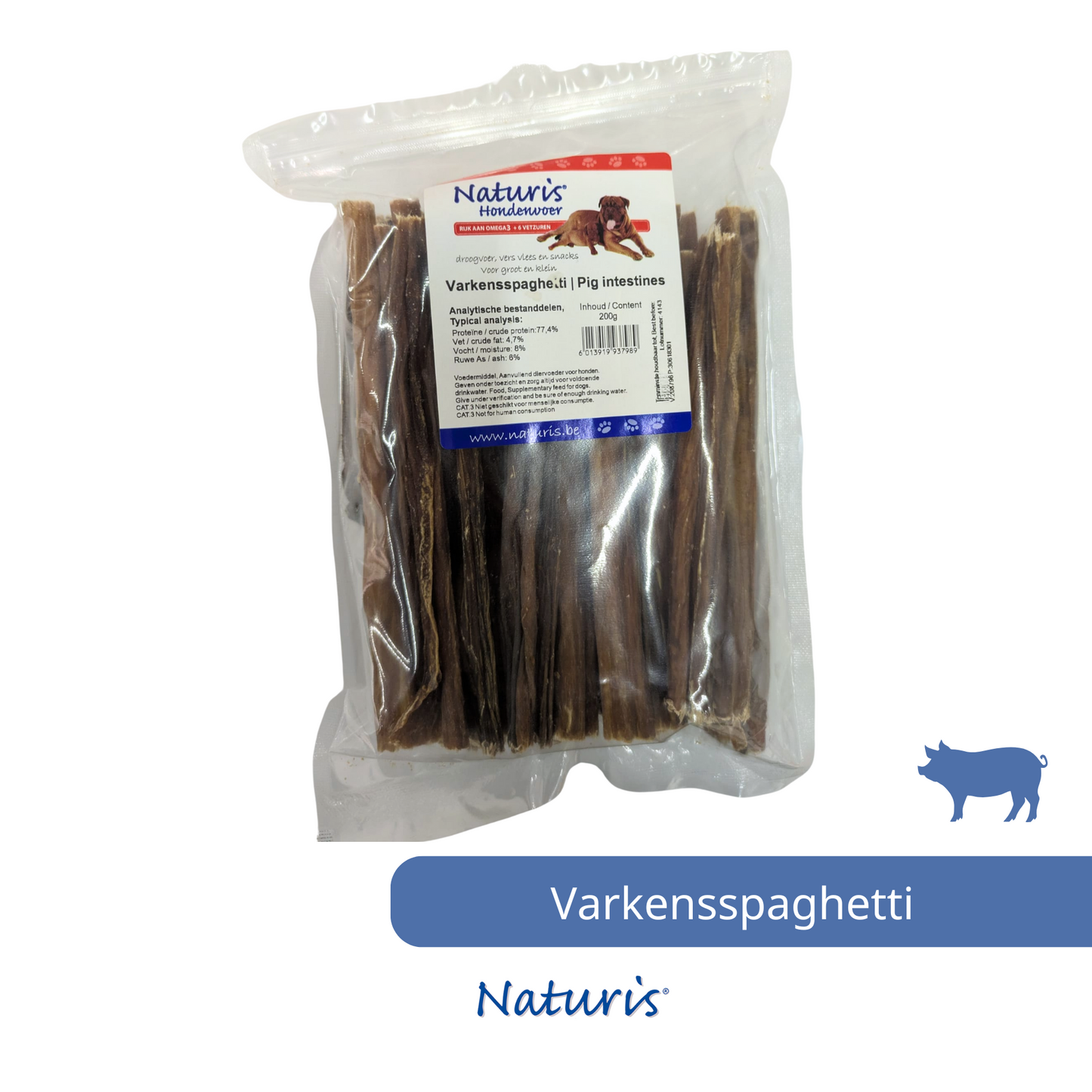 Naturis Varkensspaghetti 500 gram