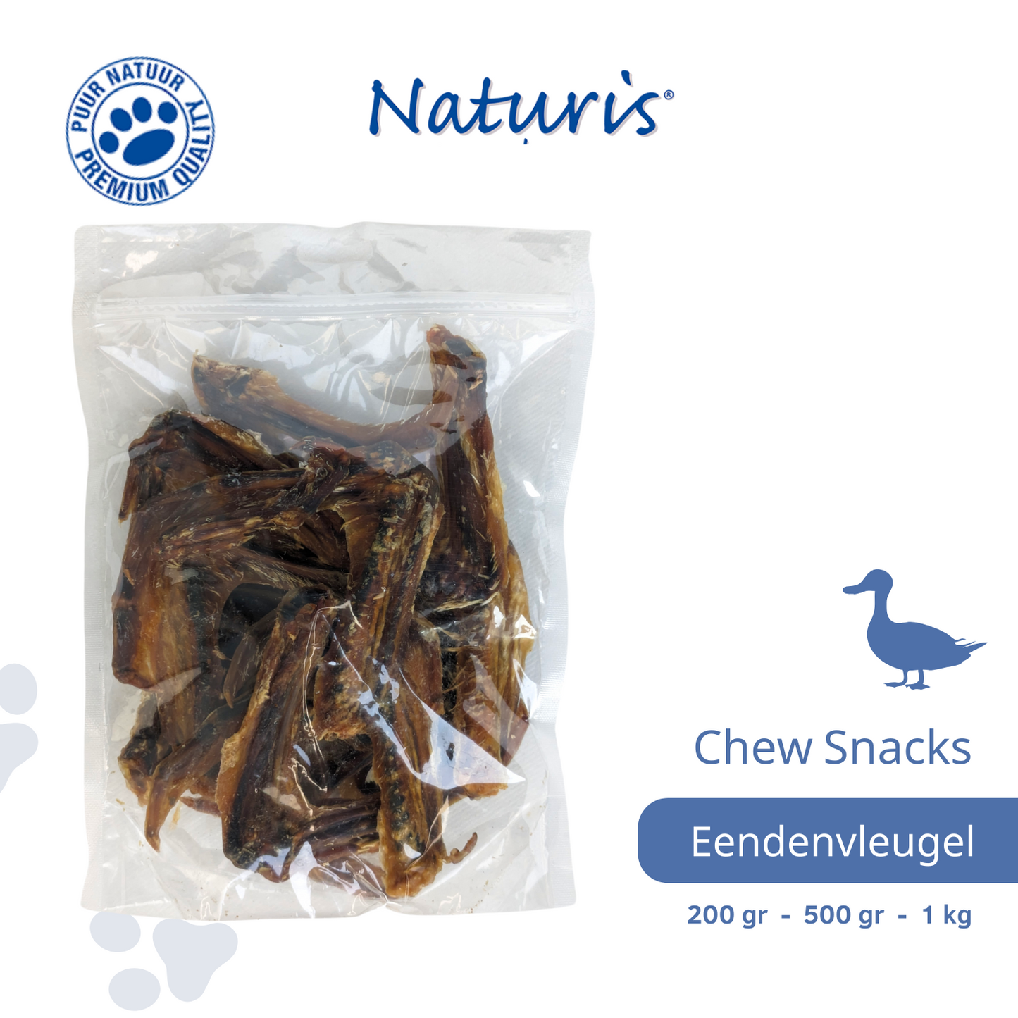Naturis Duck wings 500gr