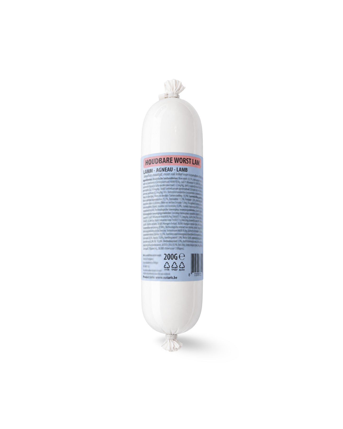Naturis houdbare worst Lam 15 x 200gr