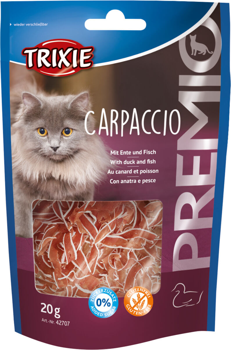 Premio Carpaccio met eendenborst & vis 20gr