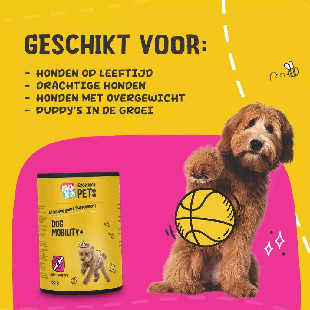 Excellent Pets Dog Mobility+ powder 250 g