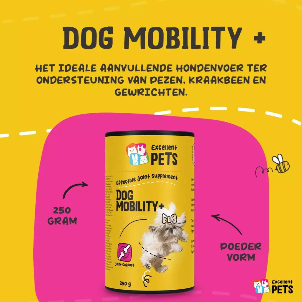 Excellent Pets Dog Mobility+ powder 250 g