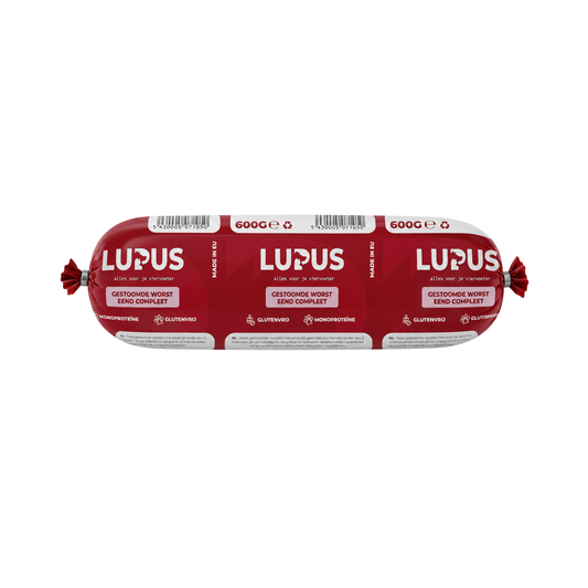 Gestoomde worst Eend - LUPUS