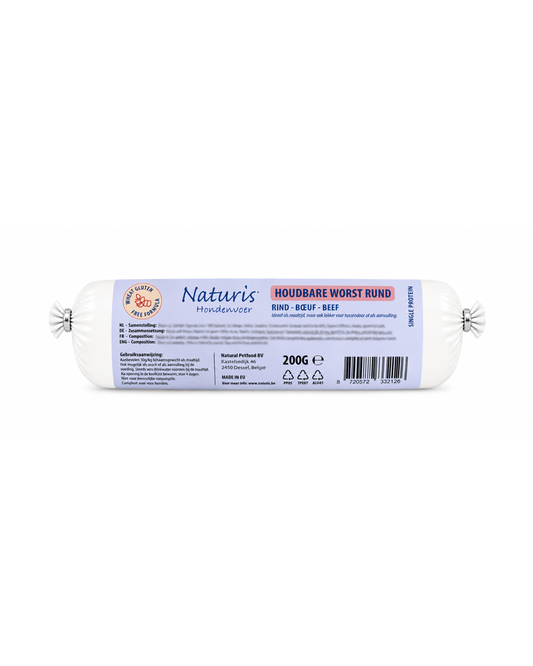 Naturis long-life sausage Beef 200gr
