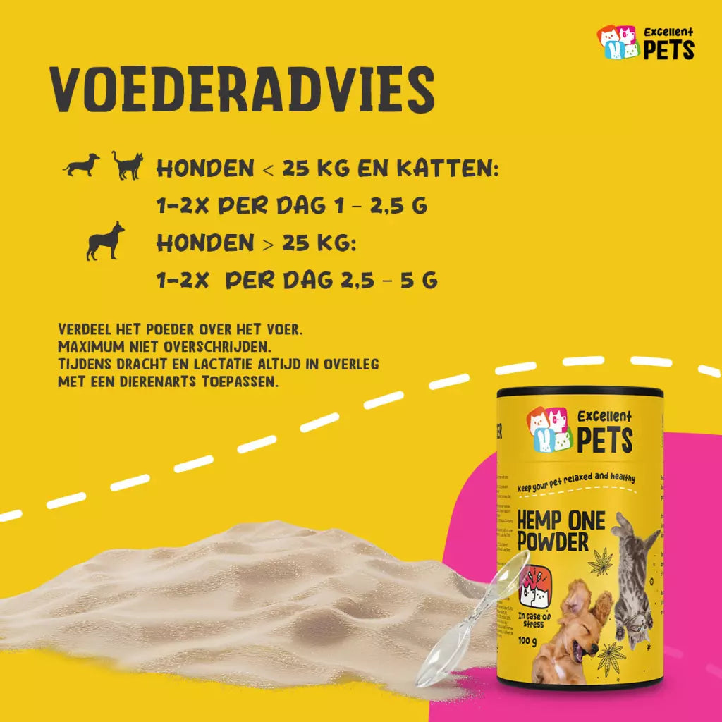 Excellent Pets Hemp One Powder 100 g