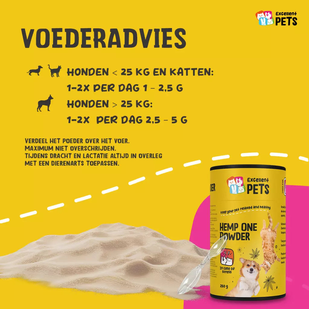 Excellent Pets Hemp One Powder 250 g