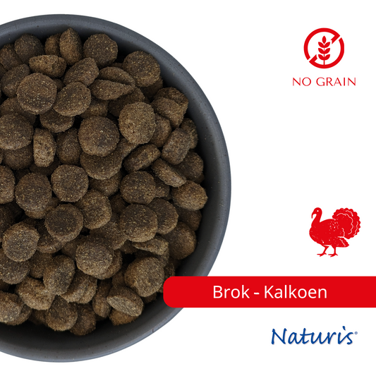 Naturis Kalkoen 15kg (graan- en glutenvrij)