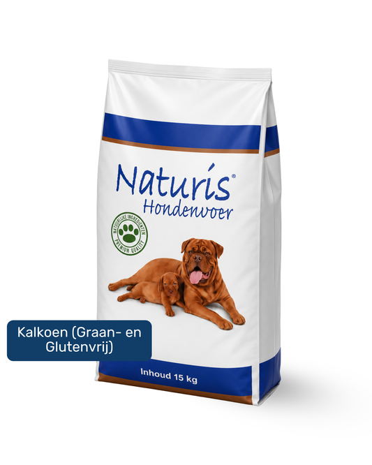 Naturis Kalkoen 15kg (graan- en glutenvrij)