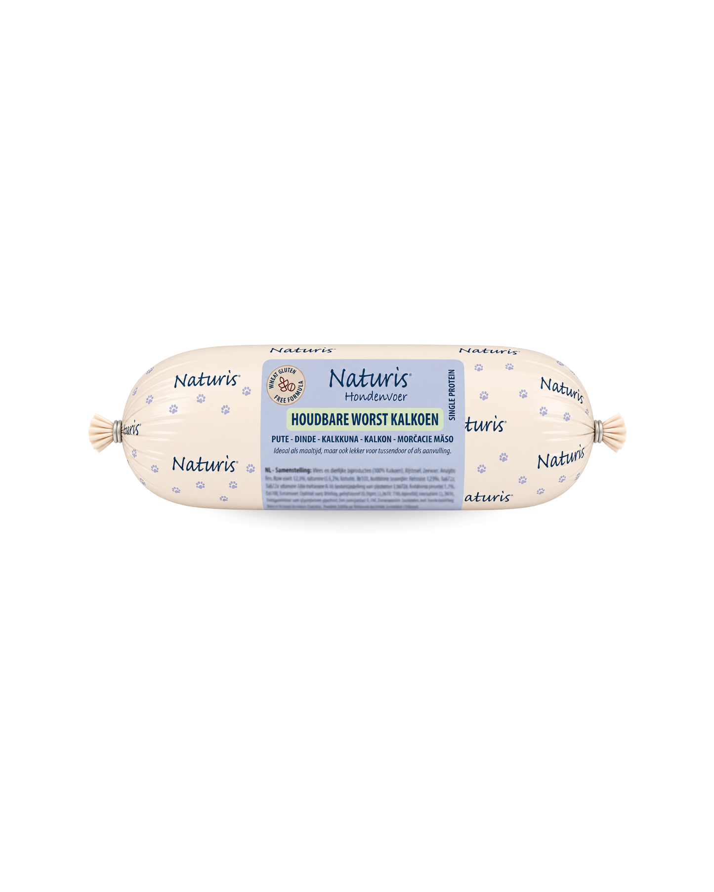Naturis saucisse longue conservation Dinde 650 gr