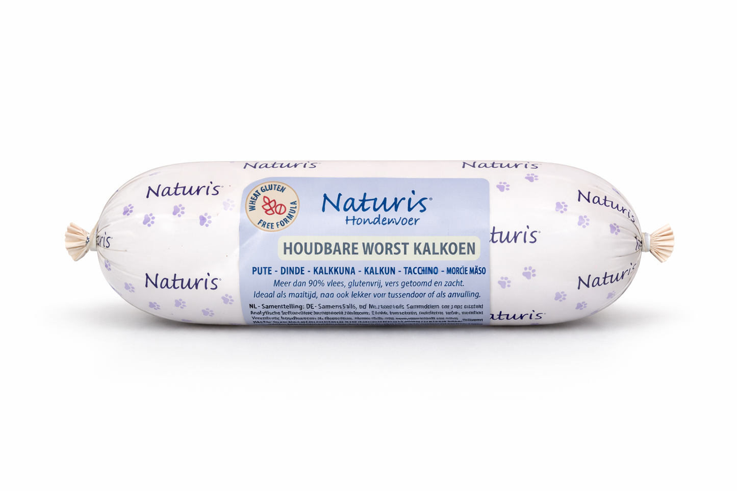 Naturis saucisse longue conservation Dinde 650 gr