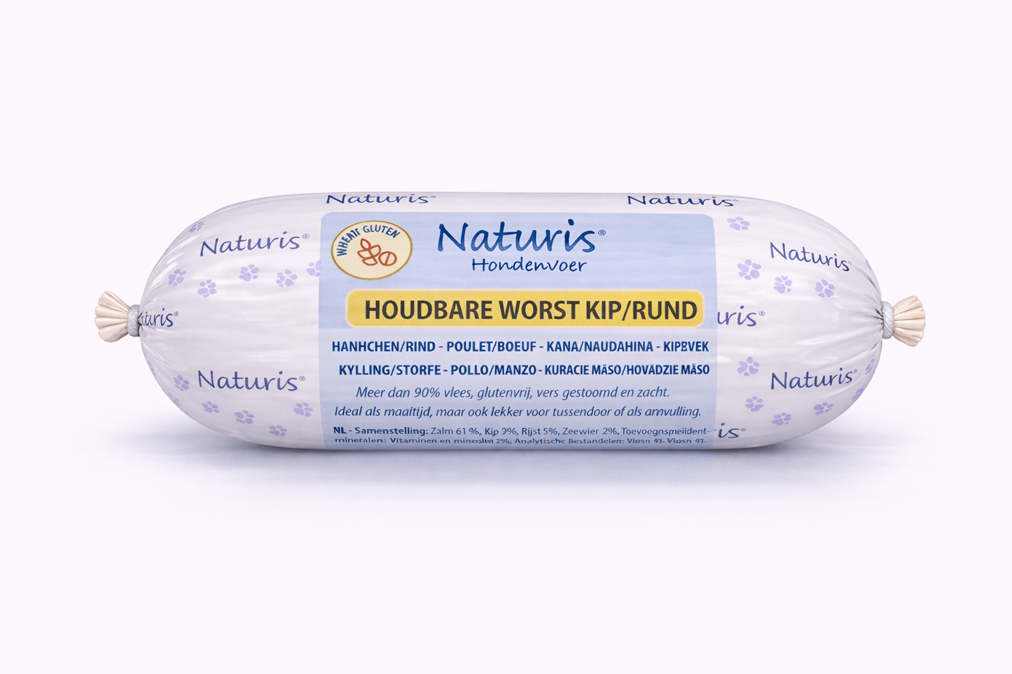 Naturis saucisse longue conservation Poulet/bœuf 650 gr