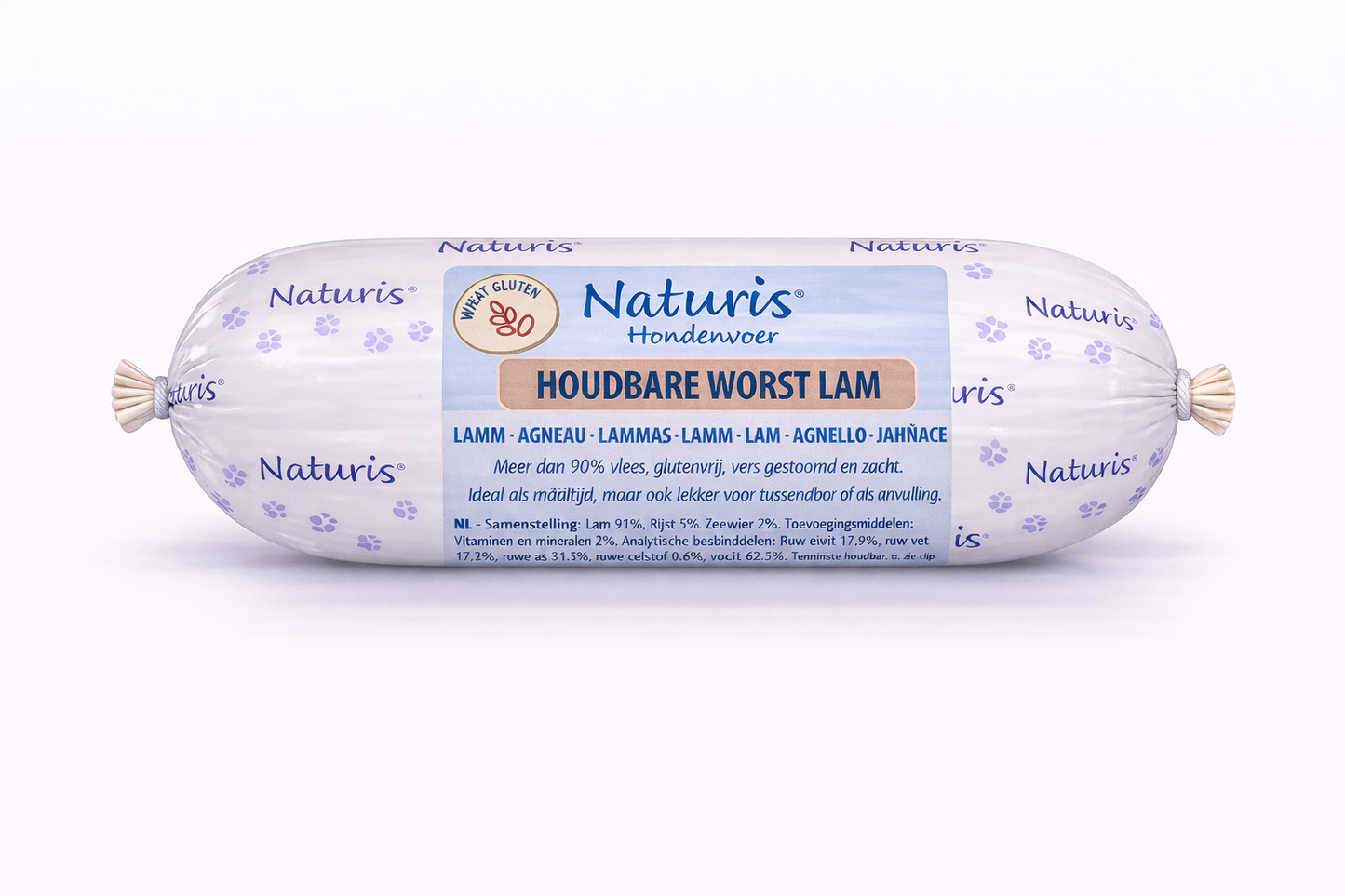 Naturis saucisse longue conservation Agneau 650 gr
