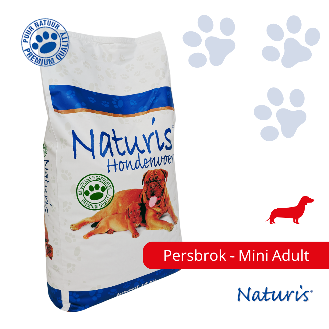 Naturis croquettes pressées Mini Adulte 15kg