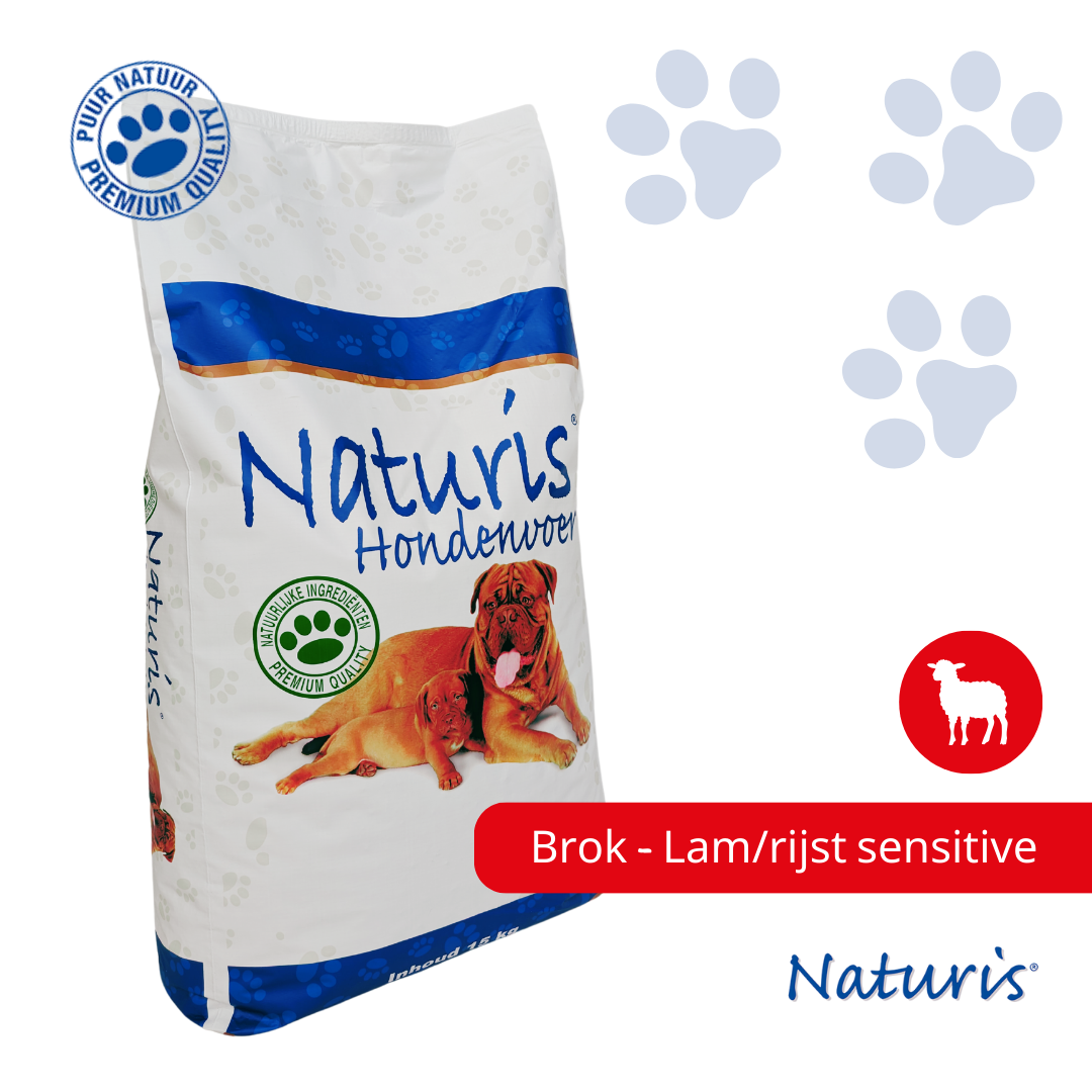 Naturis Lam/rijst Sensitive 15kg