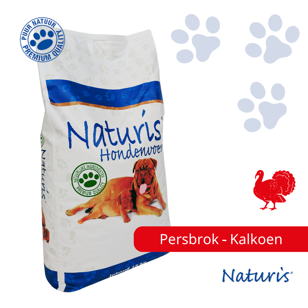 Naturis croquettes pressées Dinde 15kg