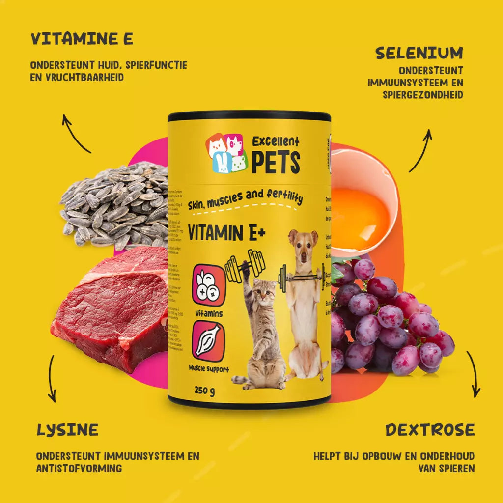 Excellent Pets Vitamin E+ 250 g