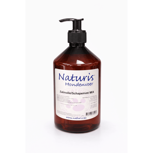 Naturis Zalmolie/Schapenvet MIX 0.5ltr