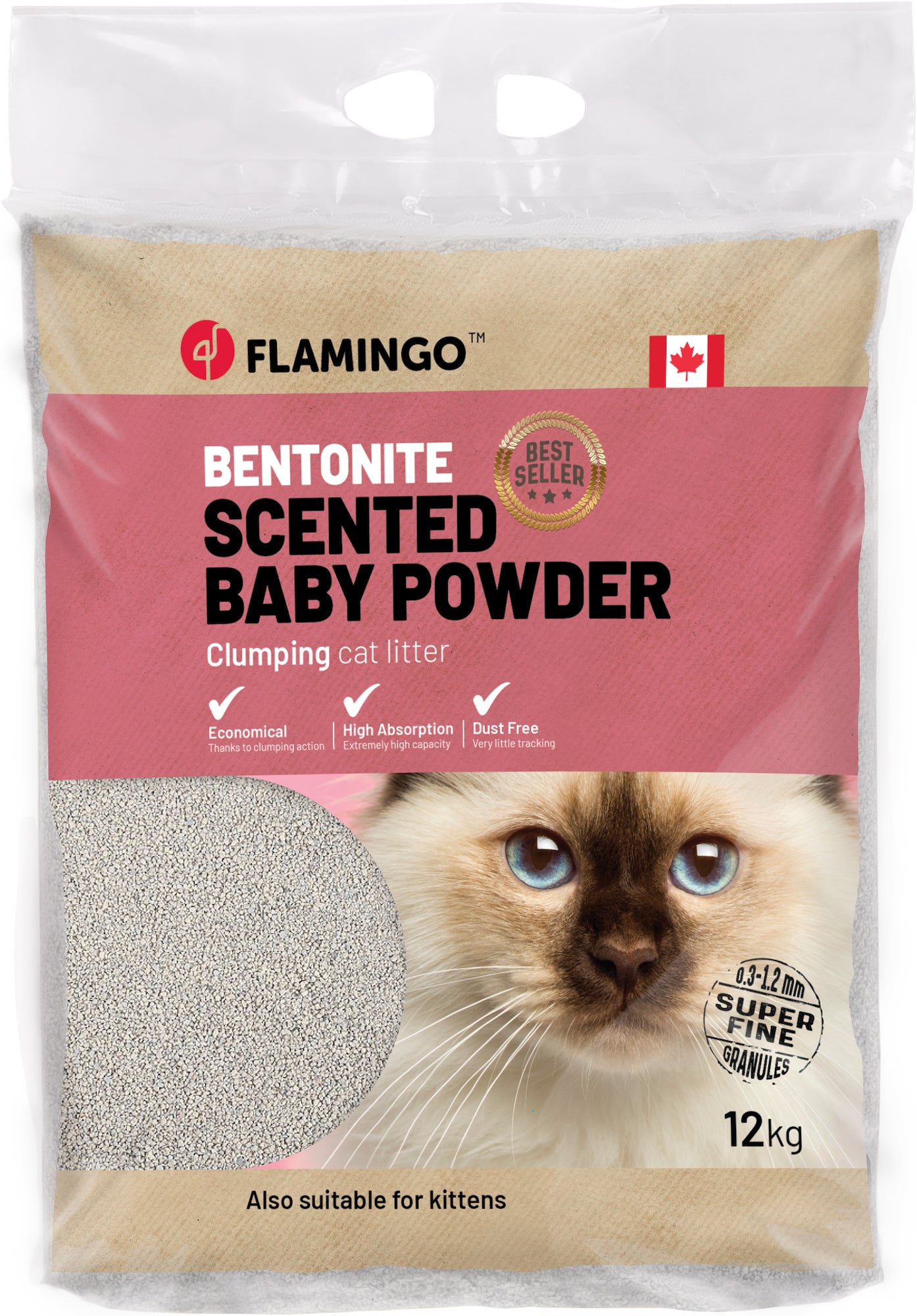 Kattenbakvulling - Babypoeder fijn 12KG
