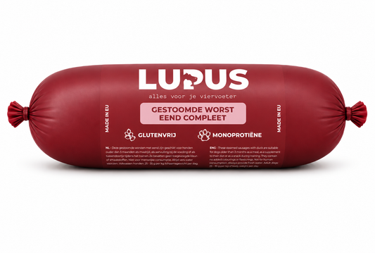 Gestoomde worst Eend - LUPUS