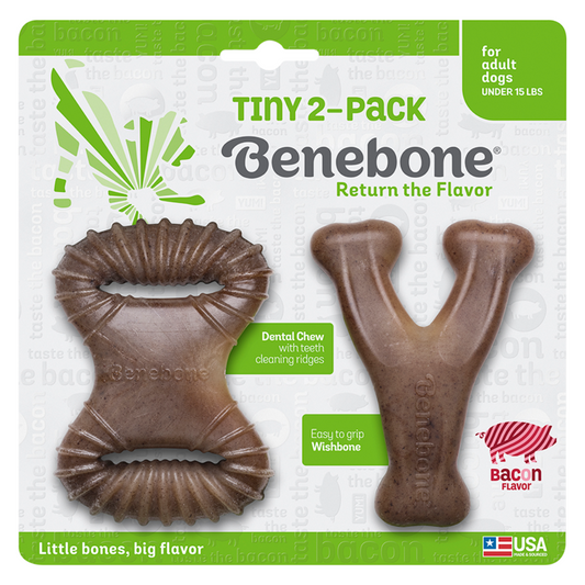 Tiny 2-pack - Dental Chew & Wishbone