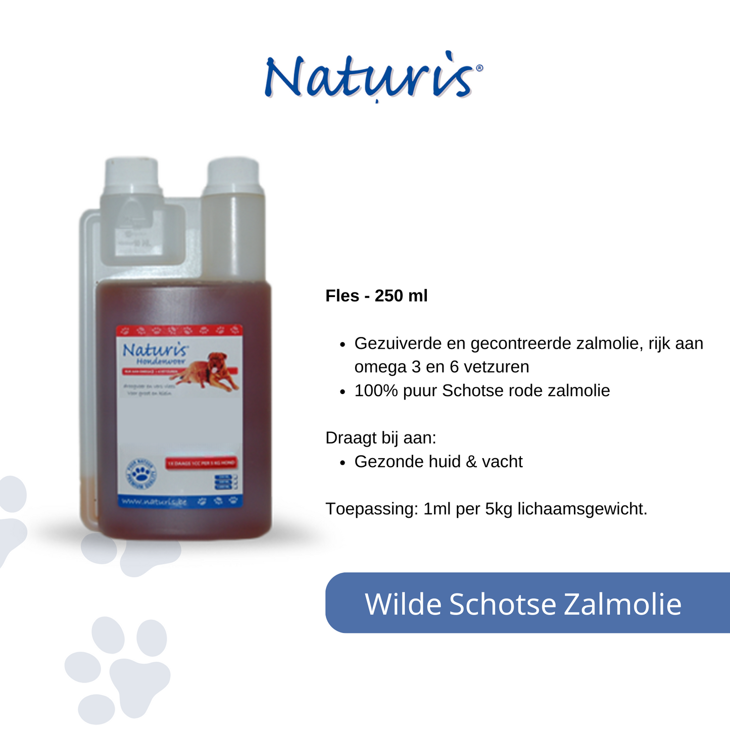 Naturis Huile de Saumon Sauvage Écossais 250ml