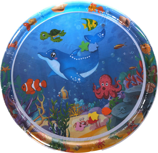 SPEELGOED WATERSPEELMAT BLUB BLAUW 100CM