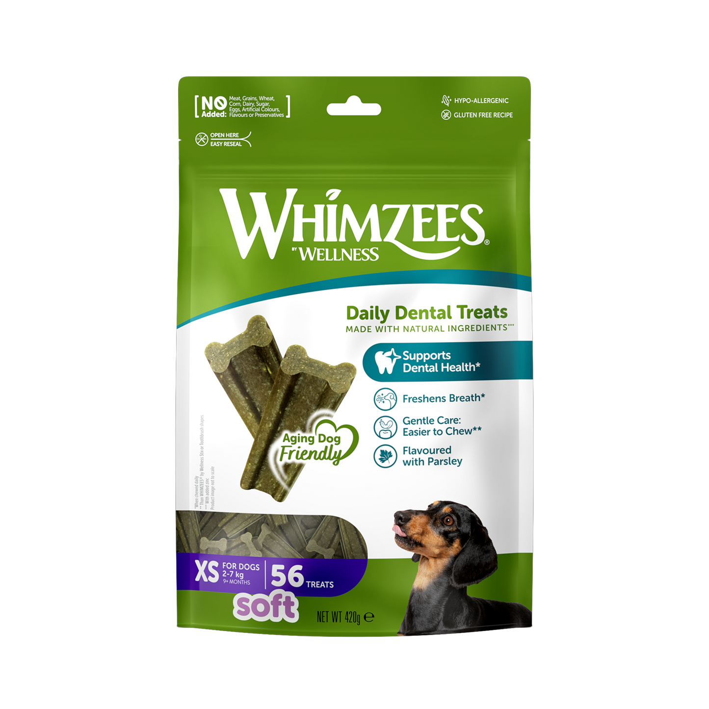 Whimzees Peterselie Stix - XS