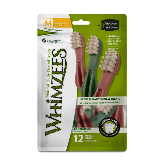 Whimzees Toothbrush - Medium