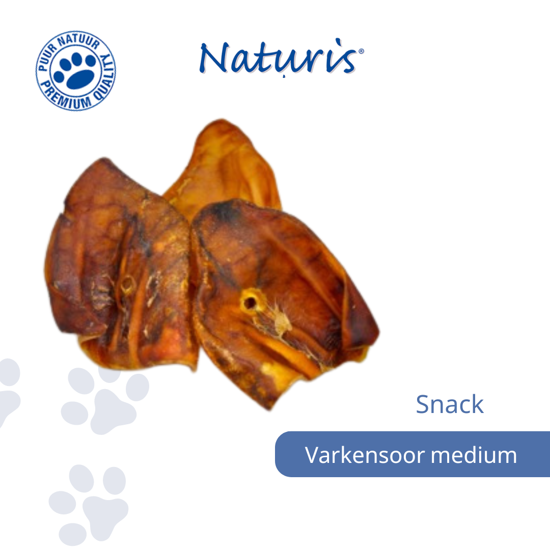 Naturis Pig Ears Medium 100 pieces